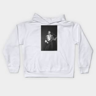 Greg Lake ELP BW Photograph Kids Hoodie